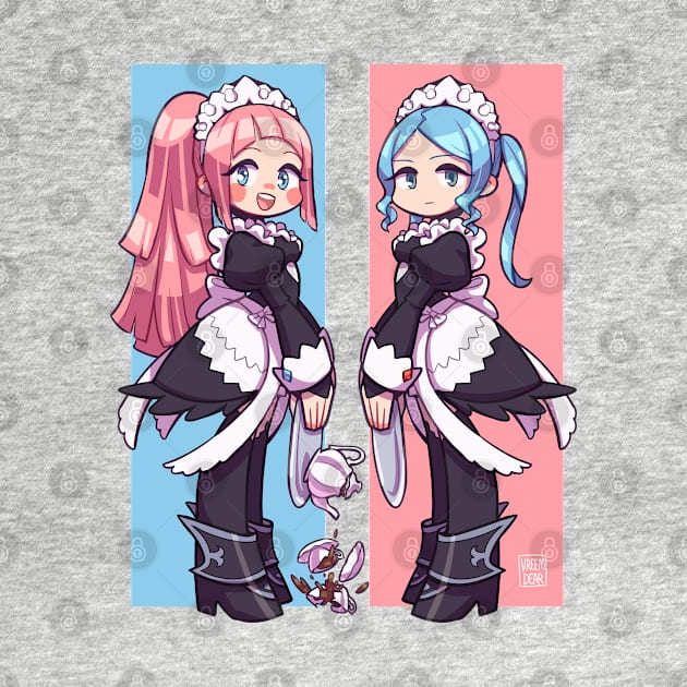 Felicia and Flora by vreemdear